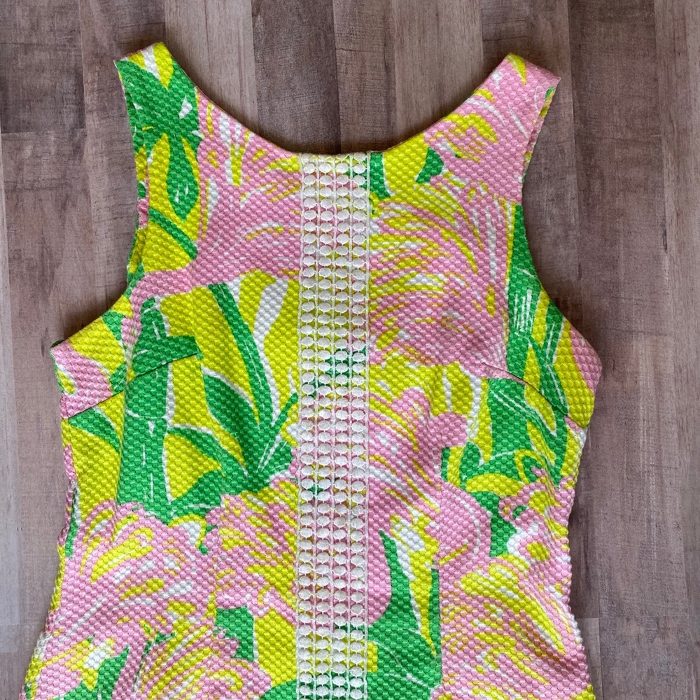 Lilly Pulitzer for Target Fan Dance Flamingo Dress